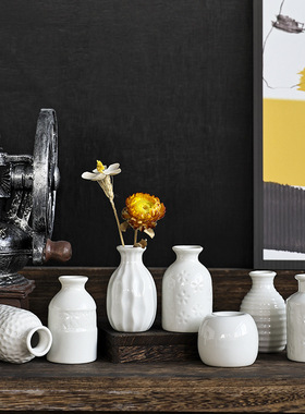 绝美陶瓷花盆隆利陶瓷香薰瓶创意家居工艺品陶瓷花瓶摆件插花水培