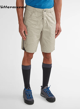 klattermusen攀山鼠安斯兹男士薄款休闲户外运动短裤五分裤15590M