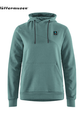 Klattermusen攀山鼠 长袖加绒卫衣套头帽衫女款如尼缔造者20684W