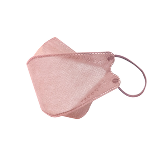 莫兰迪色口罩夏季薄款透气女高颜值立体不花妆鱼嘴柳叶型二层超薄