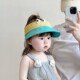 宝宝帽子春夏款 空顶帽可爱卡通大檐遮阳帽男女童户外薄款 防晒帽韩