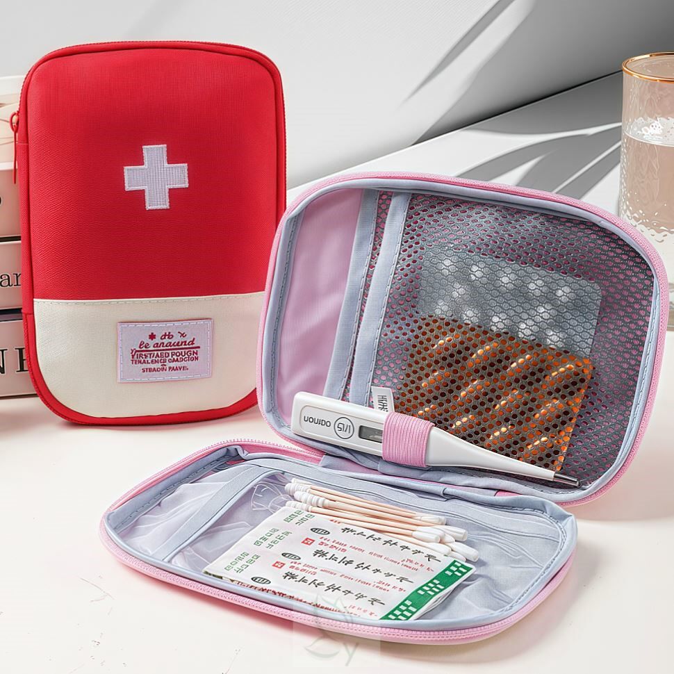 旅行医药包便携药品收纳包学生宿舍户外随身小急救医疗药物袋箱盒