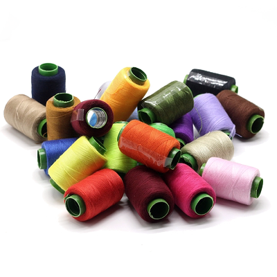 黑白家用手工小卷缝纫线