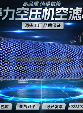 寿力WS3708空压机配件空气过滤器02250127-684空滤芯02250091-634