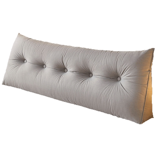 床头靠垫靠背床上靠枕榻榻米儿童防撞软包宿舍靠背枕绑带大可拆洗