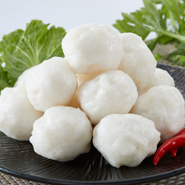 潮汕特产手工墨鱼丸墨斗丸花枝丸250g×2火锅烧烤新鲜食材