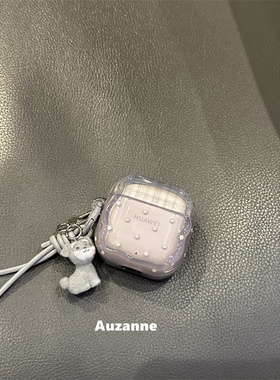 小众灰色波点适用于freebuds6i保护套SE2蓝牙freecilp1代2代耳机壳