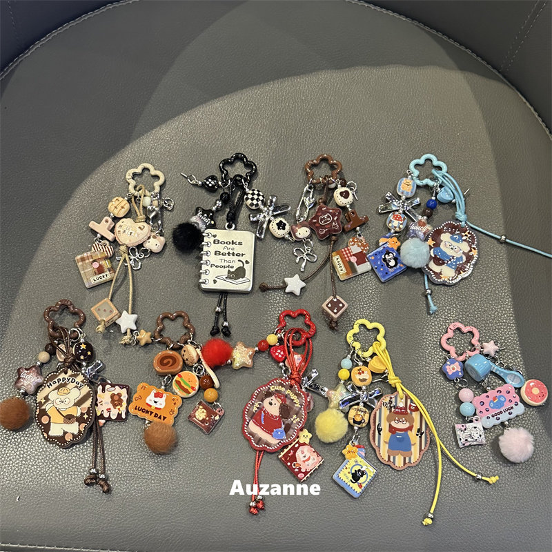 多巴胺可爱小动物适用手机挂链包包车钥匙挂坠airpods耳机壳挂饰,3C数码配件,手机挂件/手机链,淘宝优惠券,粉丝福利购,淘宝优惠卷