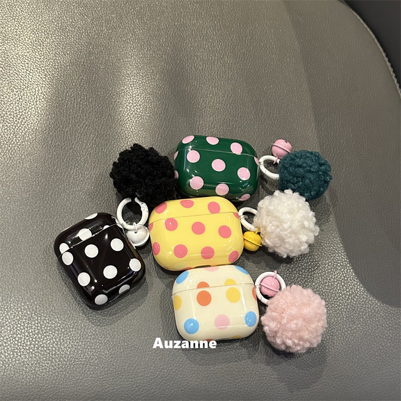 多巴胺小众波点适用于airpodspro1代2代3代4代蓝牙耳机壳保护套,3C数码配件,耳机保护套,淘宝优惠券,粉丝福利购,淘宝优惠卷