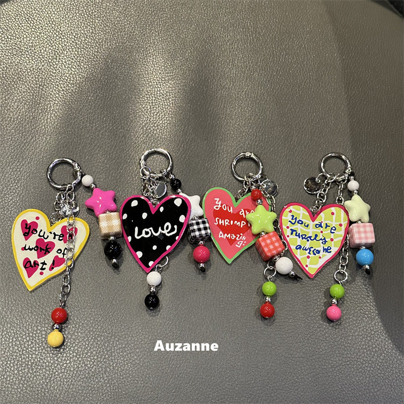 多巴胺星星适用于手机串珠挂链车钥匙书包airpods耳机壳挂饰品,3C数码配件,手机挂件/手机链,淘宝优惠券,粉丝福利购,淘宝优惠卷