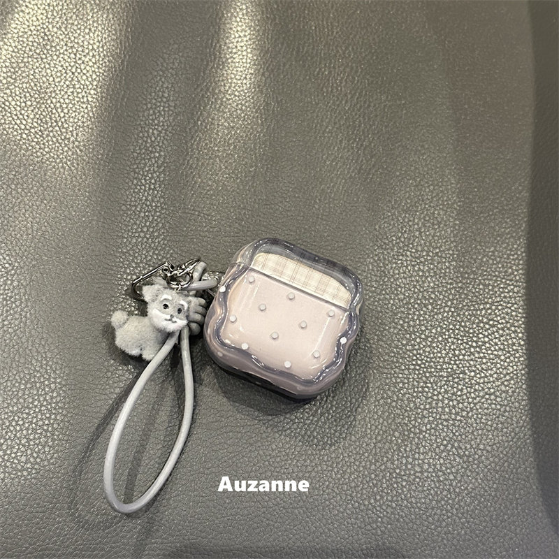 半透可爱波点适用于airpods4代蓝牙保护套2代3代苹果耳机壳,3C数码配件,耳机保护套,淘宝优惠券,粉丝福利购,淘宝优惠卷