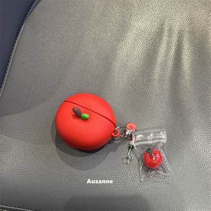 可爱立体苹果适用于airpodspro1代2代3代4代耳机壳保护套