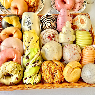 10味新中式花样馒头花卷粗粮红豆车轮绿豆主食杂粮速食早餐大袋装