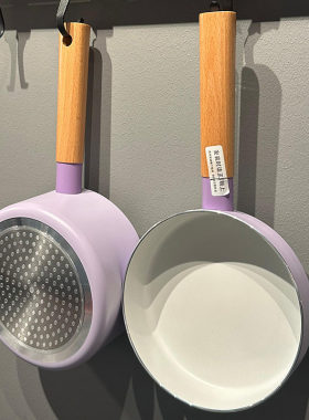 宝宝专用辅食锅套装煎炒不粘小煎锅奶锅小号迷你16cm18家用平底锅
