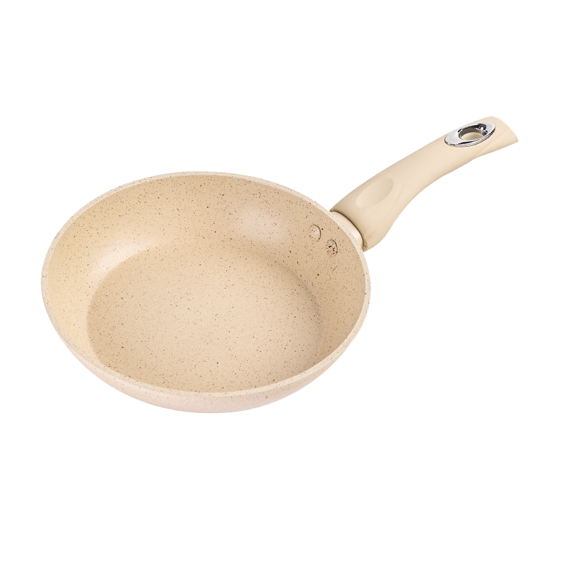麦饭石不粘锅平底锅做雪花酥的煎锅小麦板石千层电磁炉专用煎蛋锅