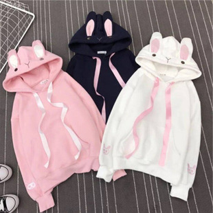 Hoodie Bunny cashmere friend ears best