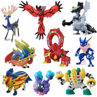 口袋妖怪手办公仔索罗亚克波尔克尼恩暗黑酋雷姆XY神玩偶模型摆件