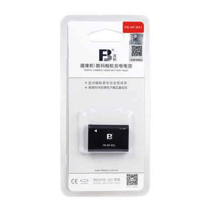 FB沣标NP-BX1电池适用索尼RX100M4 M3 M2 WX350HX400数码相机电池