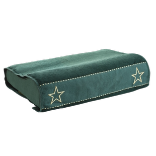 军绿色训练制式军枕巾宿舍内务枕头巾加厚柔软透气枕头巾一条装