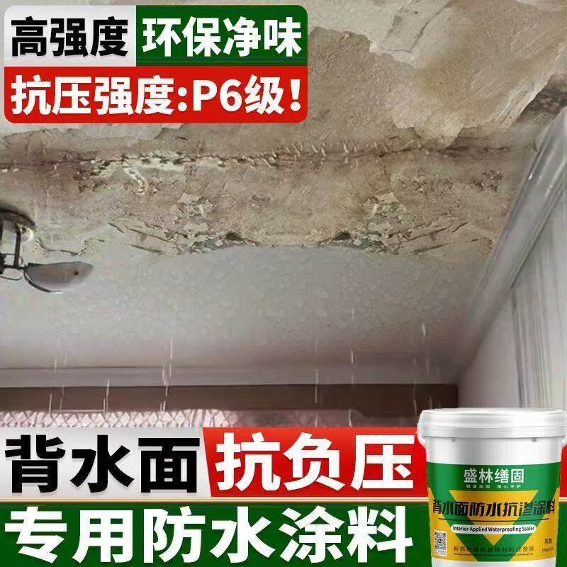 高强型背水面防水天花板墙体防渗水地下室水池专用负压防水防潮霉