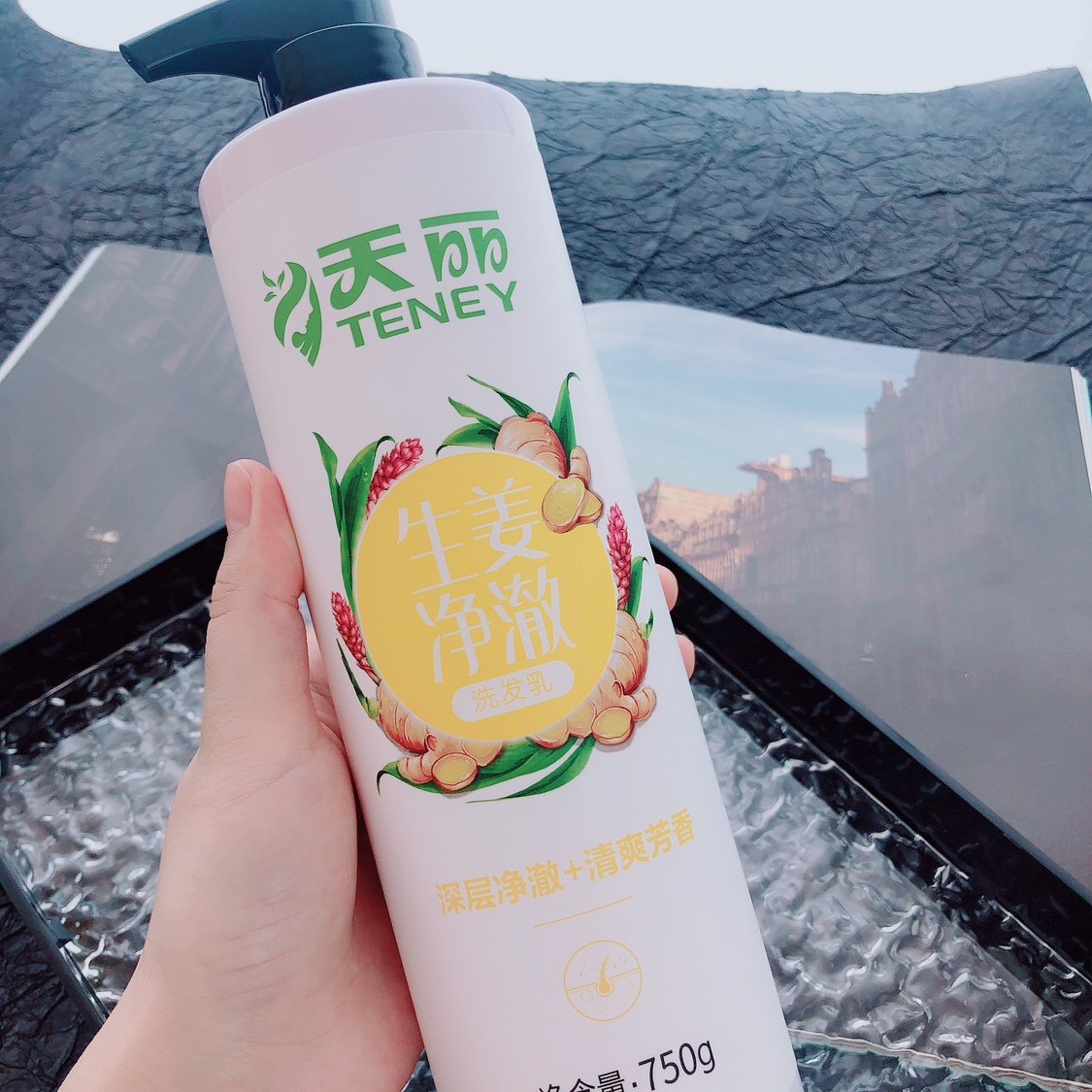 让你的头皮呼吸自由!国货天丽生姜净澈洗发乳深层清洁清爽芳香