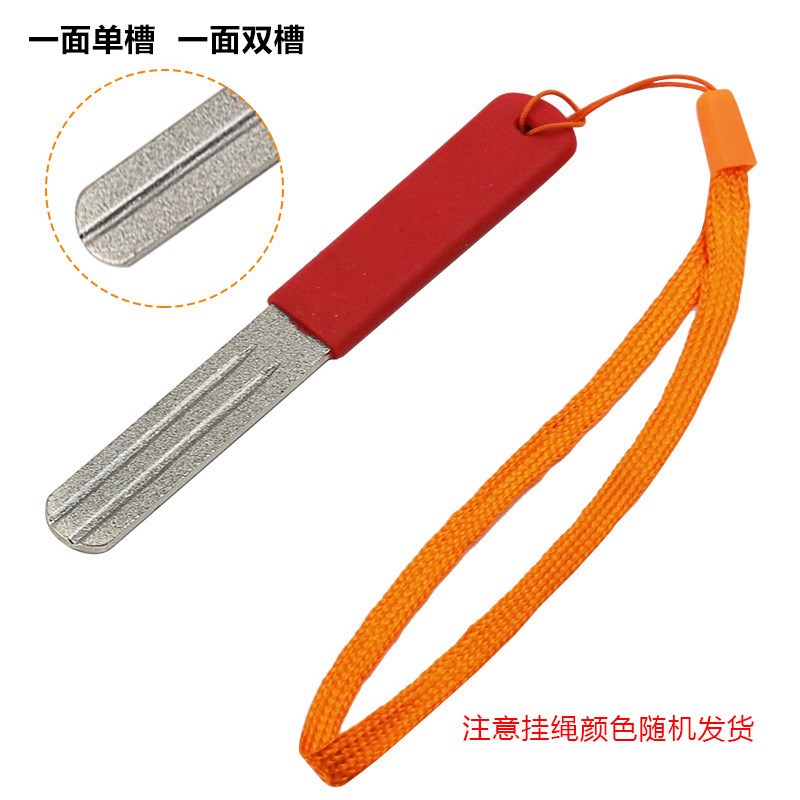 鱼钩打磨石钩尖锉刀 金刚石鱼钩锉 路亚K饵海钓飞钓磨钩石垂钓工