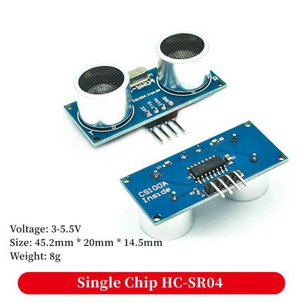 HC-SRc04 超声波测距模块  超声波传感器SR04  新老款 带支架