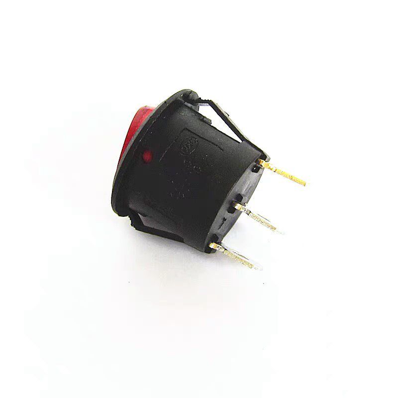 5个船型/圆形开关三脚两档KCD1-105尺寸23*20带灯6A250V