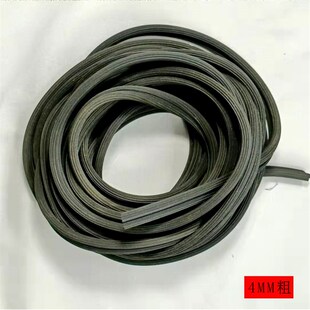 纱窗网压条方形泡沫固定条铝合金门窗纱网橡胶条密封嵌条送压轮