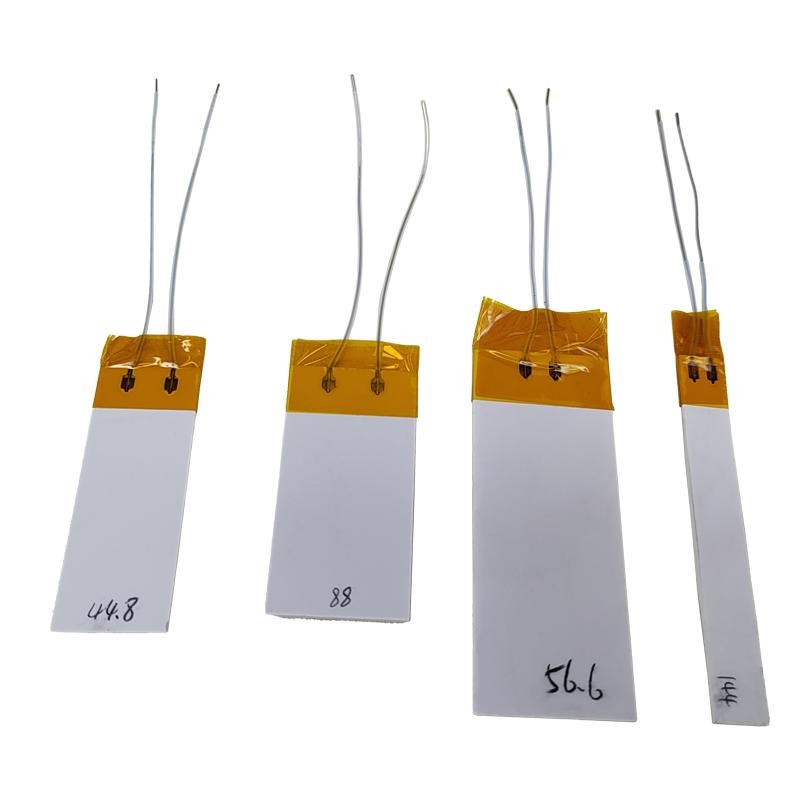 MCH高温陶瓷发热片70*15mm氧化铝加热板3.7V 5V 12v48V36v耐酸碱