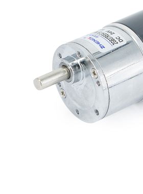ZHENGK正科 ZGA37REE微型可调速有刷直流减速电机中心轴12V 24V