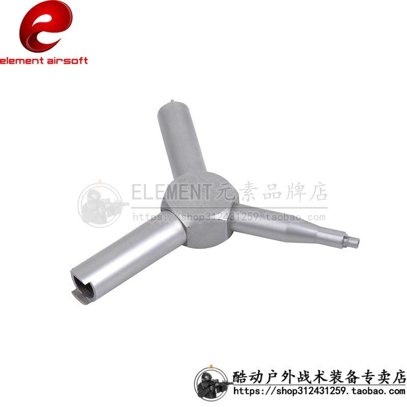 忽必烈P1用多功能进气阀钥匙/出气阀拆装拆卸工具 通用三角工具
