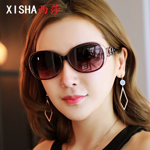 女式偏光变色开车日夜两用太阳镜