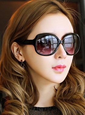 眼镜2025新款女士大框偏光太阳镜时尚开车防晒挡风防紫外线墨镜夏
