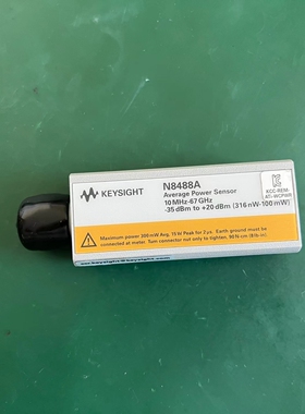 安捷伦 是德N8488A N8487A N8485A N8481A热电偶功率传感器探头
