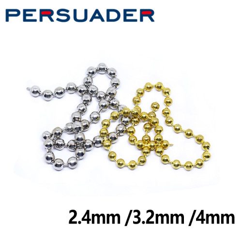 Persuader 冰丝查理眼珠若虫眼睛 金银色电镀珠链眼 多尺寸可选