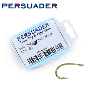 persuader飞钓马口钩 鱼卵钩10#12#14#16#18#DRY干式鱼钩 50枚装