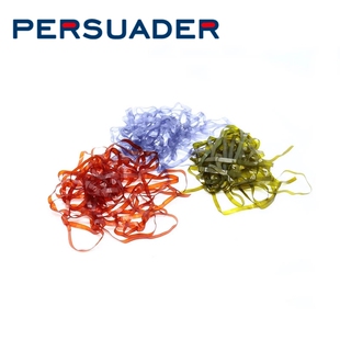 persuader飞蝇钩 飞钓毛钩绑制材料 3mm细若虫背弹性若虫皮飞蝇饵