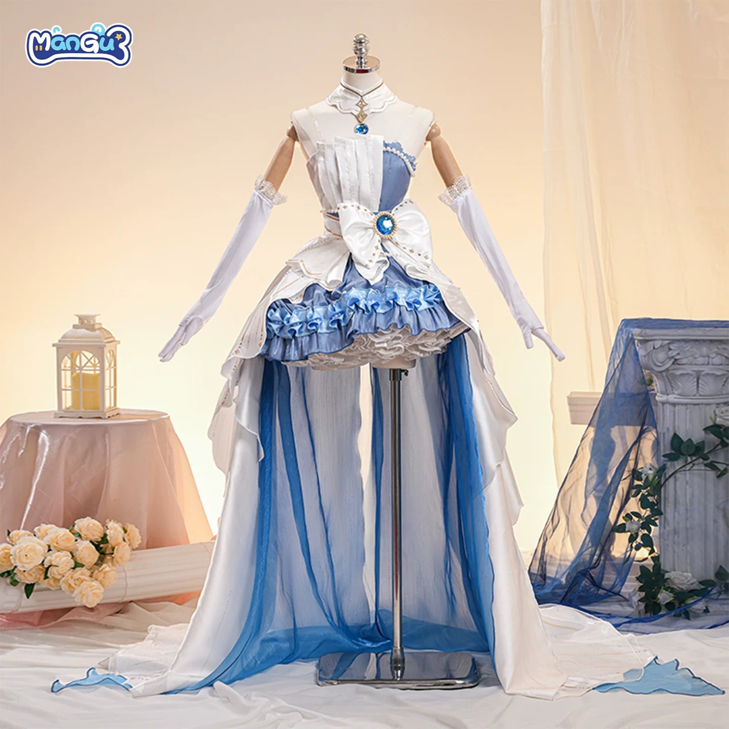 漫骨工坊鸣潮日服二周年fes—达妮娅cos服游戏二次元套装图片