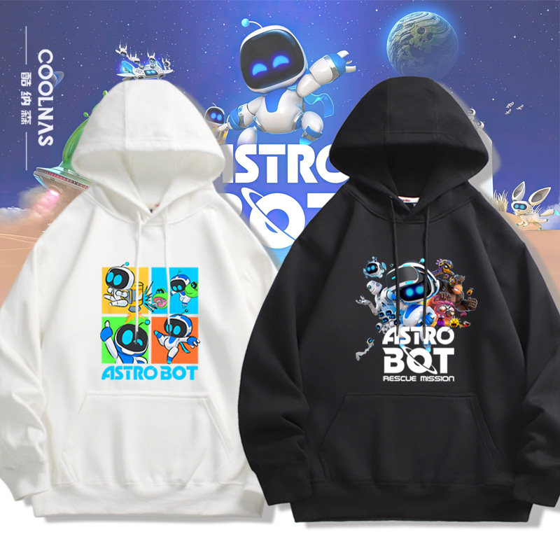 宇宙机器人ps5游戏连帽卫衣