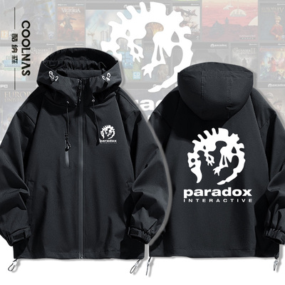 P社游戏公司冲锋衣夹克外套