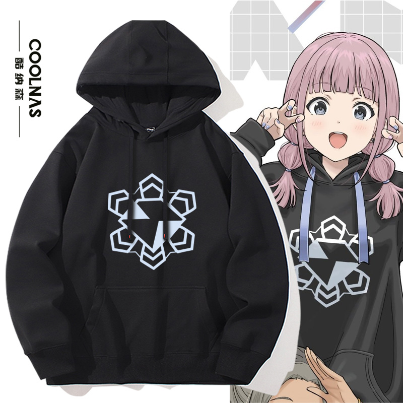 哭泣少女乐队GBC钻石星辰HINA周边圆领卫衣男女春秋二次元外套潮
