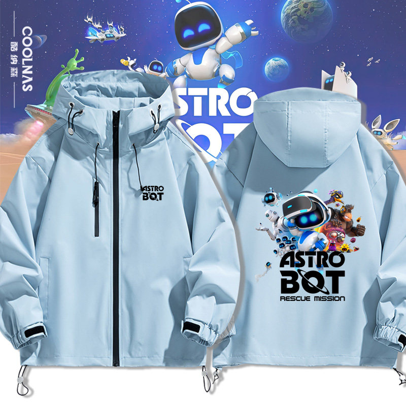 宇宙机器人AstroBot连帽夹克