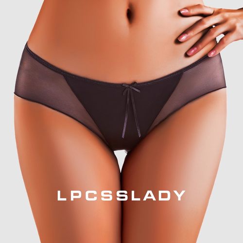 LPCSS蕾丝女士内裤性感缎面