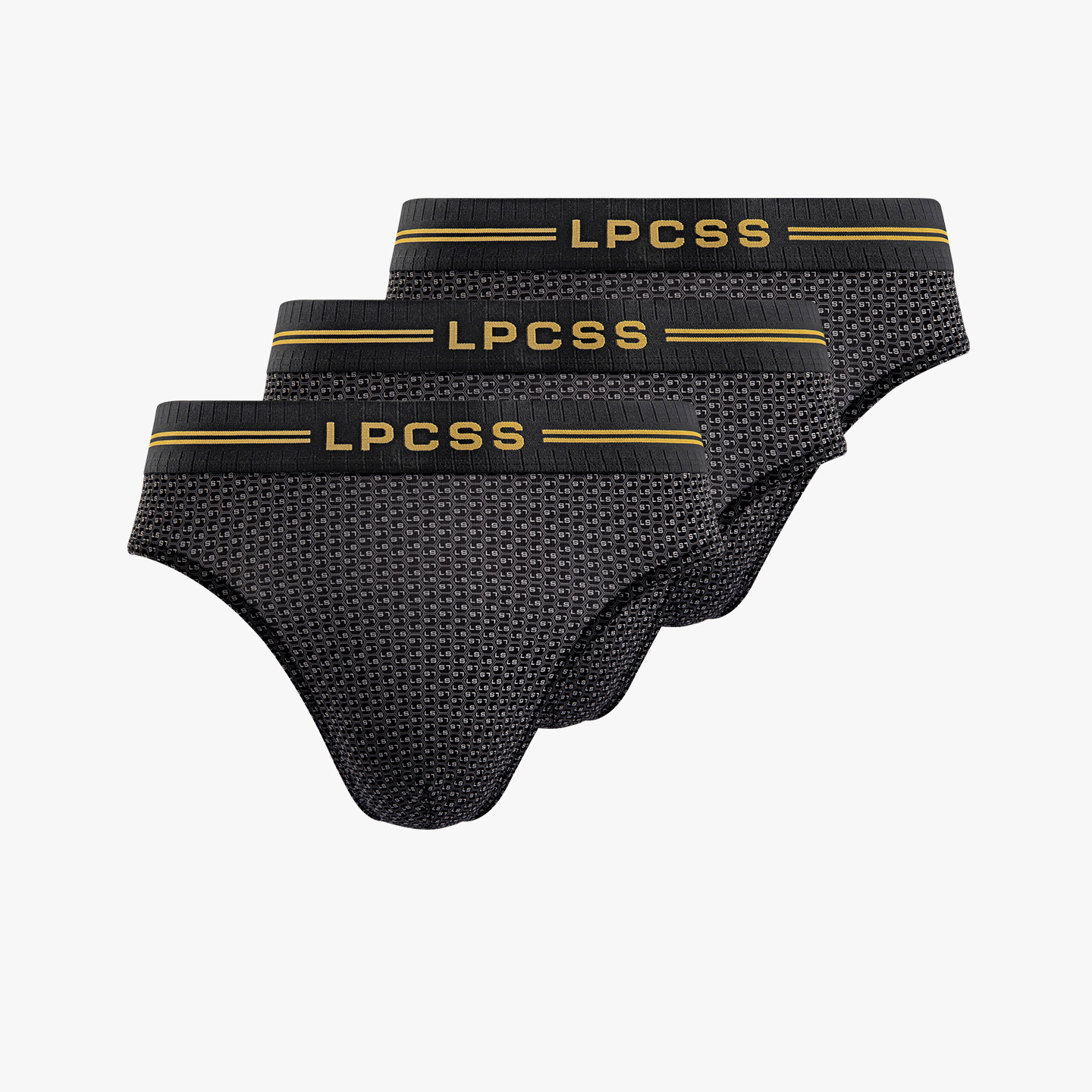 lpcss男三角裤冰丝单层档透气