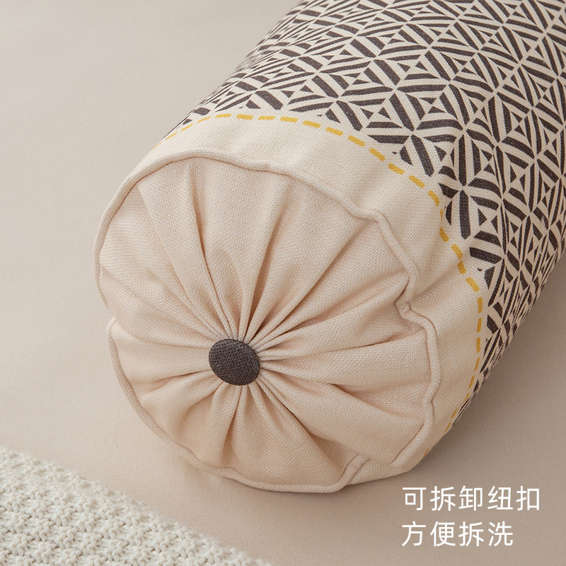 填充物饱满长条枕有弹性