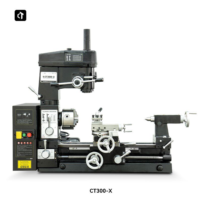 CT300-X车钻铣三合一机床小车床小铣床钻铣床家用多功能车床