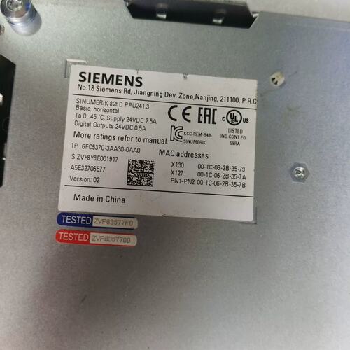 议价6FC5370-3AA30-0AA0 ，功能包好可维修