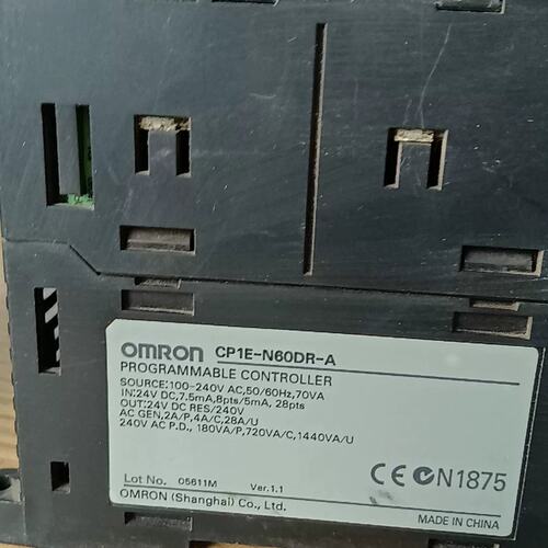 议价CP1E-N60S1DR-A，成色漂亮，功能完好可维修
