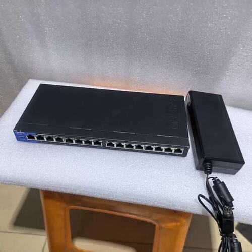 议价LINKSYS LGS116PV2 16口千兆POE+交换机可维修
